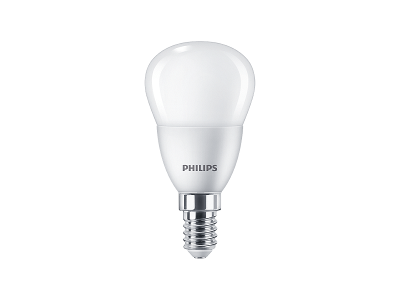 Philips led izzó e14/40w/matt kisgömb 214396