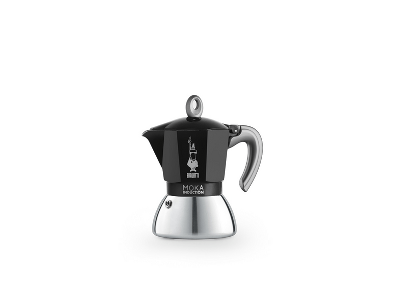 Bialetti Moka Induction kotyogós kávéfőző 4 adag, fekete (6934)