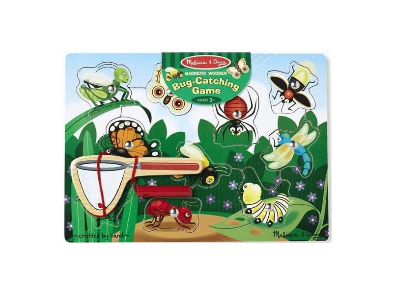 Melissa & Doug fa készégfejlesztő játék, mágneses lepkeháló