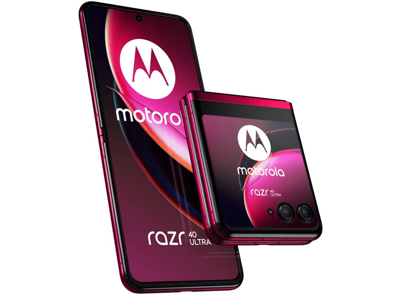 Motorola Razr 40 Ultra 8/256 GB Okostelefon, Viva Magenta