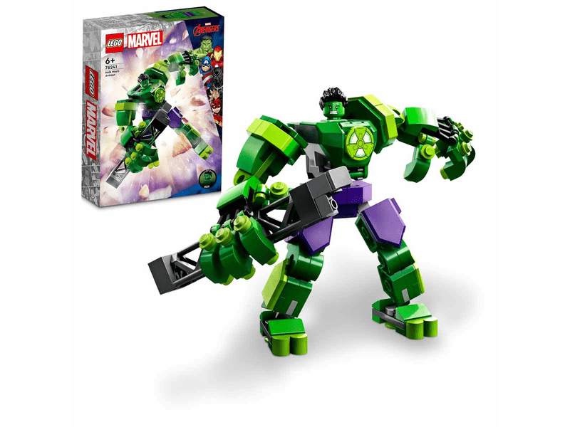 LEGO® Super Heroes Hulk páncélozott robotja (76241)