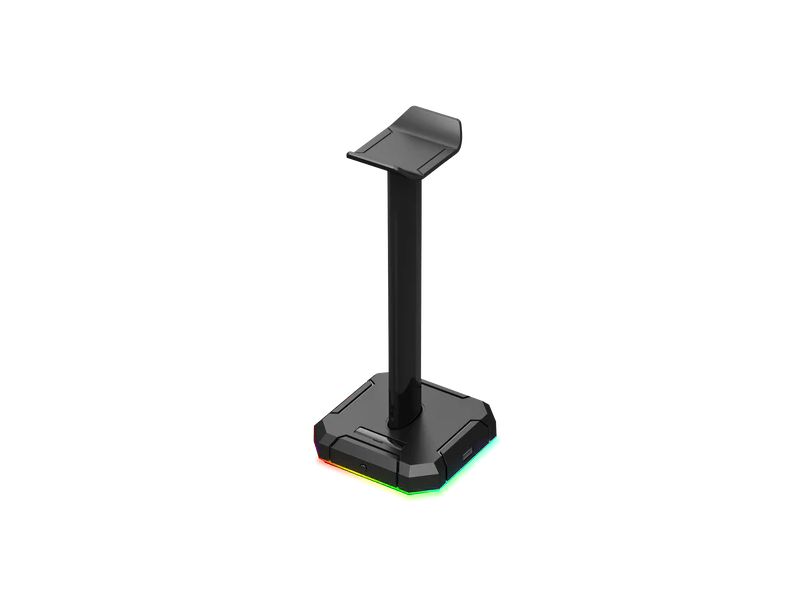 Headset Állvány,RGB,USB,BK