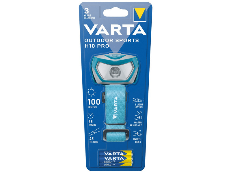VARTA OUTDOOR SPORTS H10 PRO fejlámpa