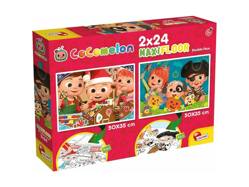 Cocomelon maxi puzzle Vidám ünnepek