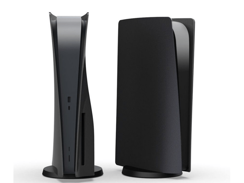 iPega 0582A PS5 burkolat, CD-s verzióhoz, fekete