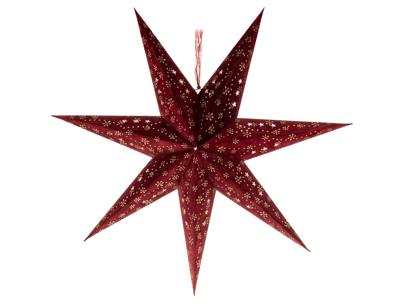 Piros csillag 10LED 60cm (RXL 338)