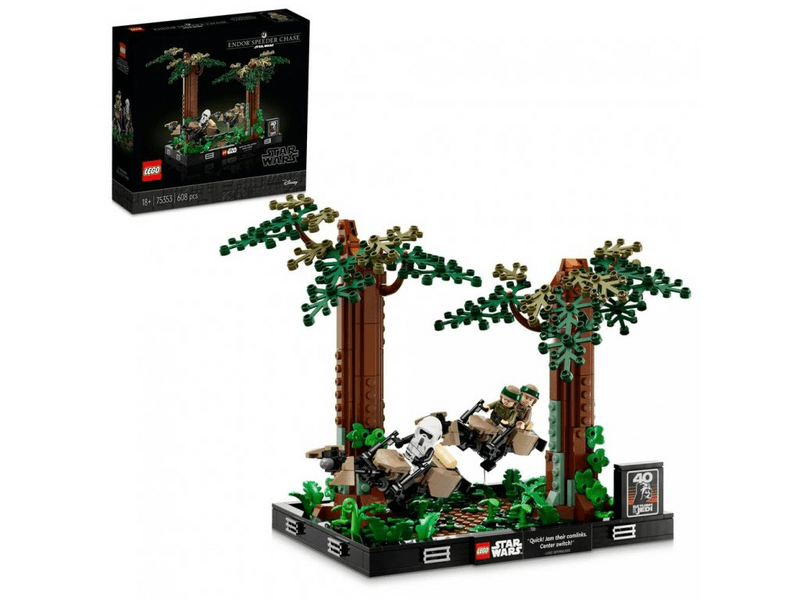 LEGO® Star Wars™ Endor™ sikló üldözés dioráma