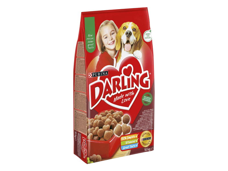 Darling kutyaeledel, Hús és Zöldség, 10kg