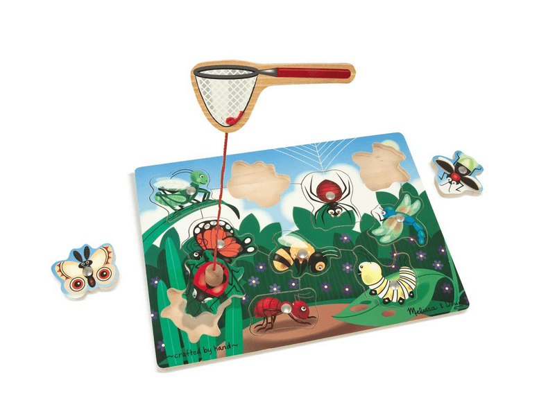 Melissa & Doug fa készégfejlesztő játék, mágneses lepkeháló