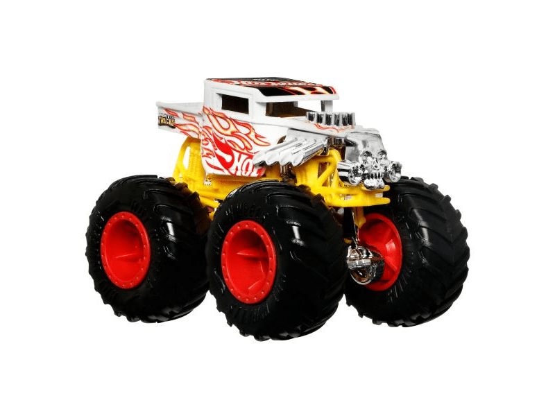 Hot Wheels: Monster Trucks színváltós kisautó - Bone Shaker (HGX07)