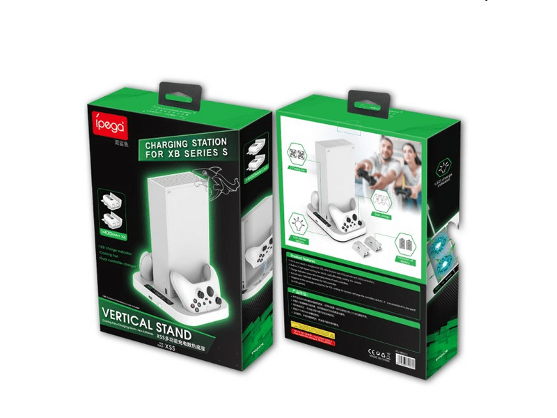 iPega XBS012 Xbox Series S dokkolóállomás és 2db akkumulátor