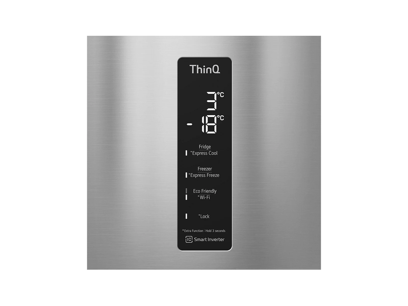 LG GBB72PZUGN Alulfagyasztós hűtőszekrény