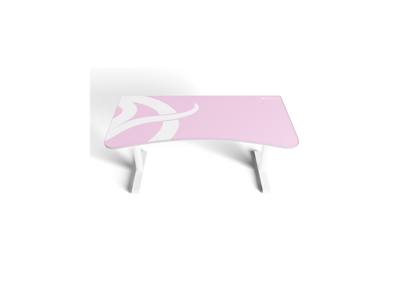 Arozzi Gaming asztal - ARENA, Fehér-rózsaszín