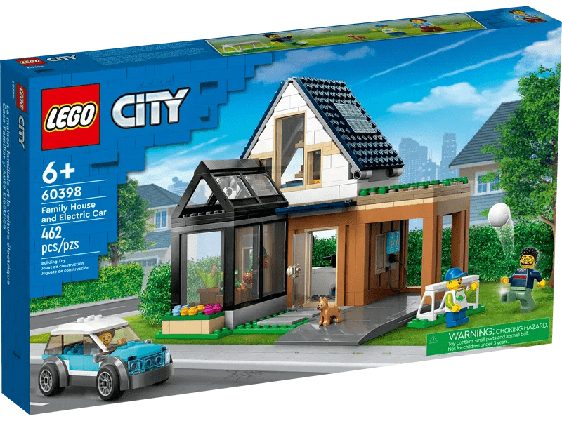 LEGO® City Családi ház és elektromos autó (60398)