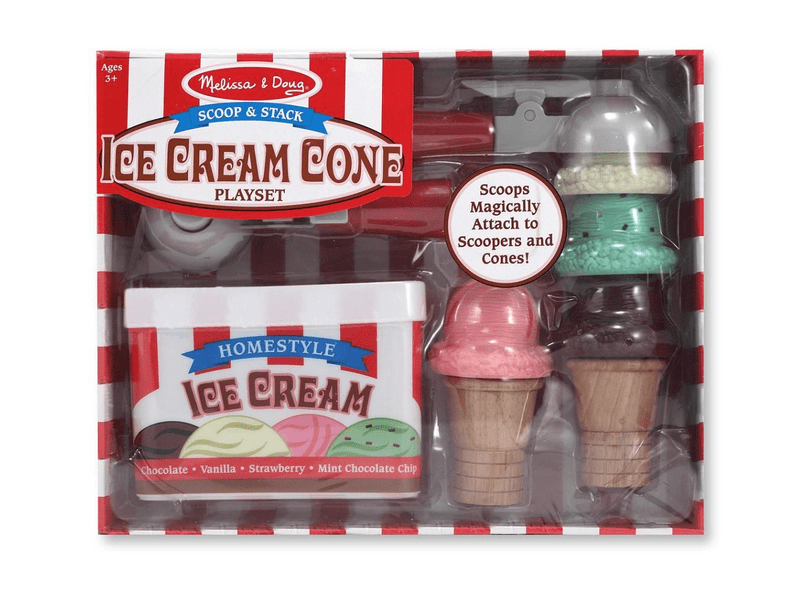 Melissa & Doug sütés-főzés, fagyi szett