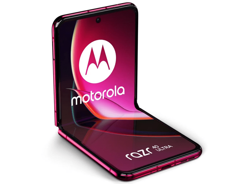 Motorola Razr 40 Ultra 8/256 GB Okostelefon, Viva Magenta