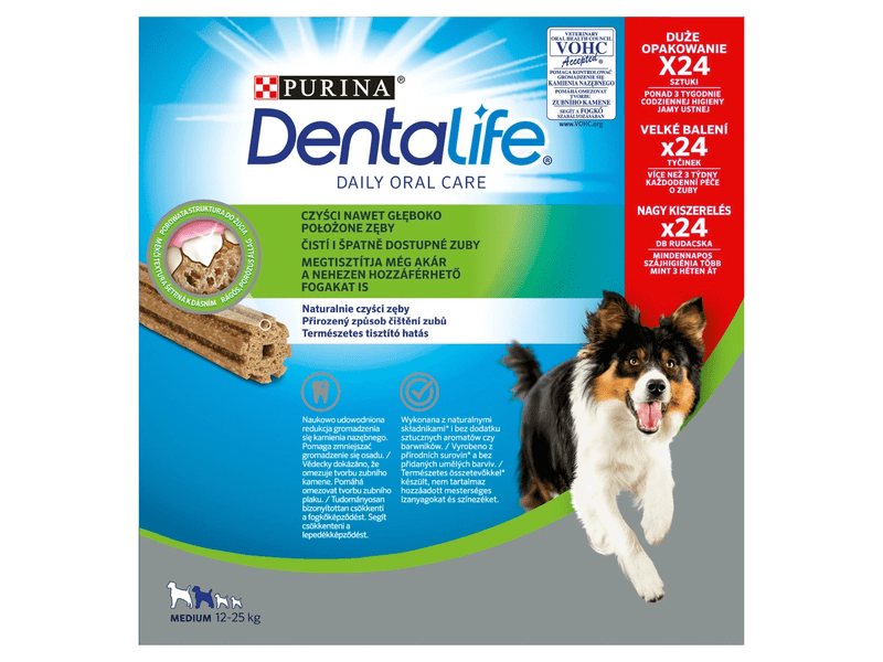 Dentalife Medium kutya jutalomfalat multipack 8x69g