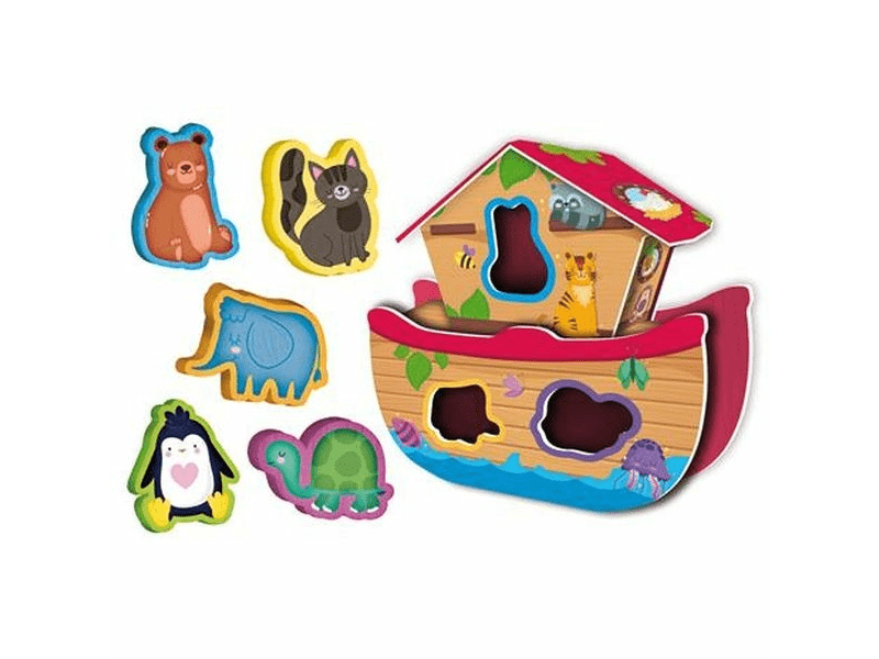 Montessori baby állatos formaberakó (LIS 96893)