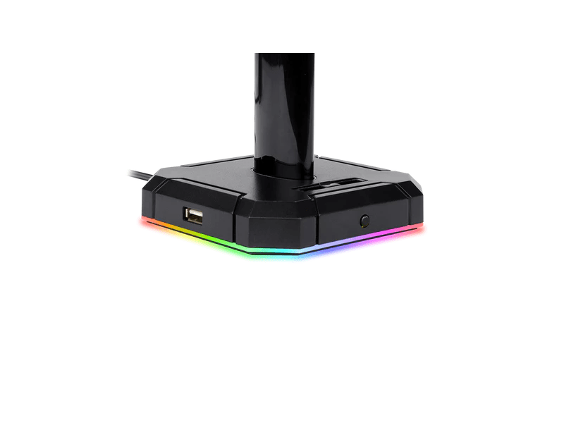 Headset Állvány,RGB,USB,BK