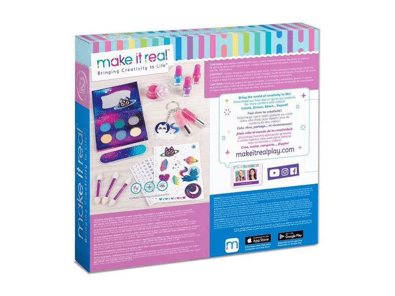 Make It Real szépség, lányok a világ körül smink szett