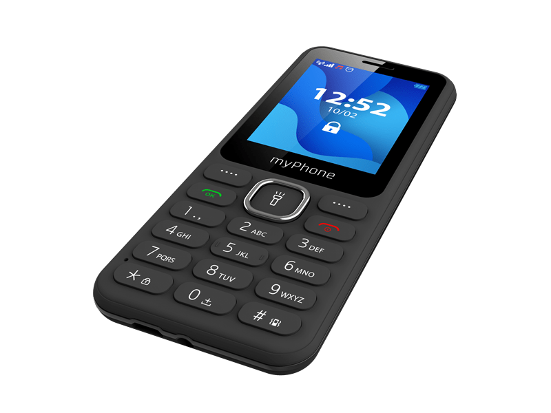 6320 2,4 Dual SIM mobiltelefon - fekete