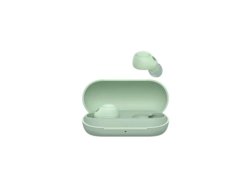 Sony WFC700NG.CE7 vezeték nélküli zajszűrő fülhallgató, Zöld