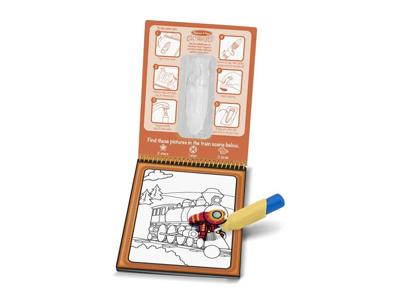 Melissa & Doug kreativna igračka, crtanje vodom, vozila