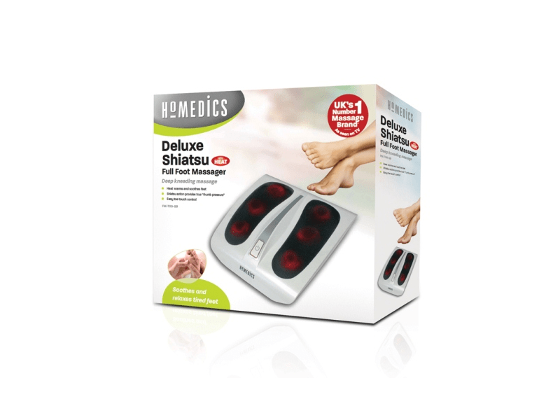 HoMedics Hőterápiás Shiatsu lábmasszírozó (FMTS9EU)