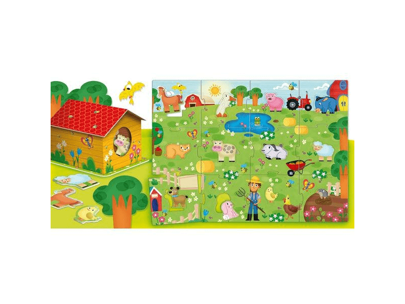 Carotina baby maxi puzzle farm