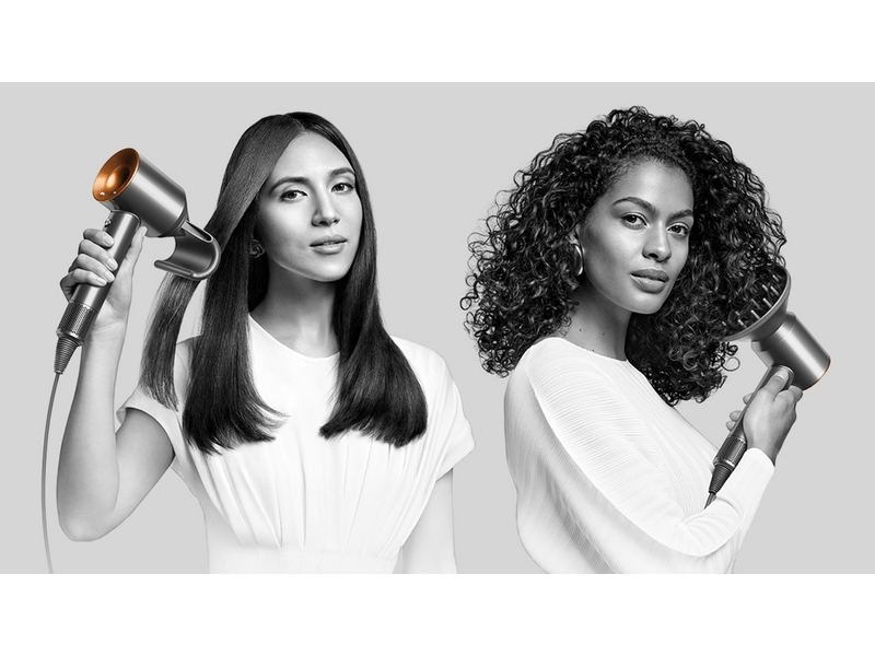 Dyson Supersonic HD07 hajszárító, Nickel/Copper (389922-01)