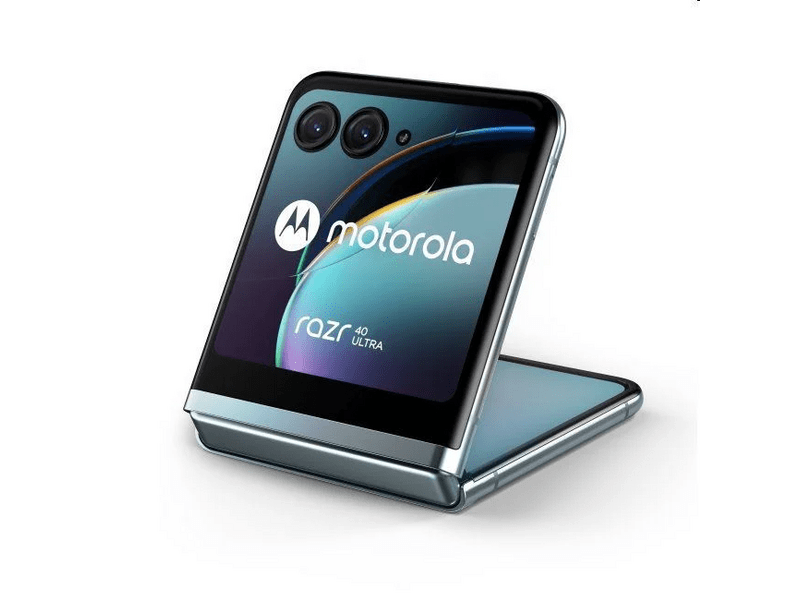 Motorola Razr 40 Ultra 8/256 GB Okostelefon, Gleccser kék