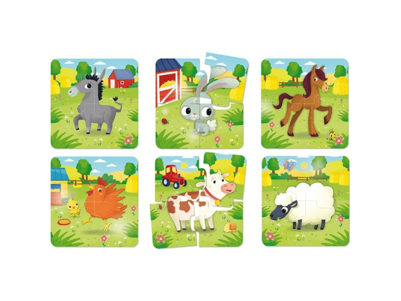 Carotina baby puzzle Farm