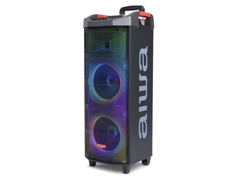 Aiwa KBTUS-710 - Nagy teljesítményű partybox + 2 mikrofon