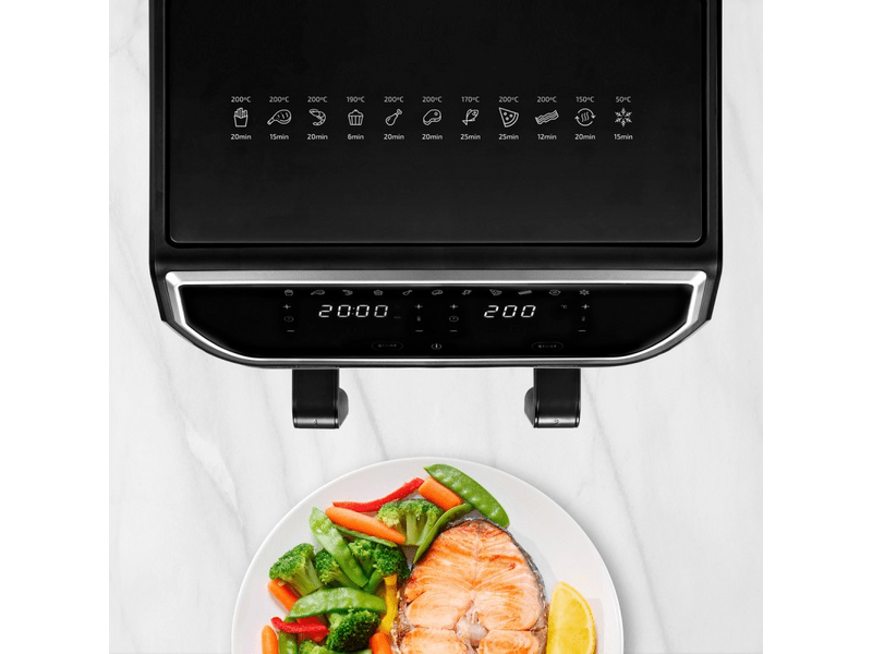 Ufesa Thunder dupla kosaras forrólevegős sütő