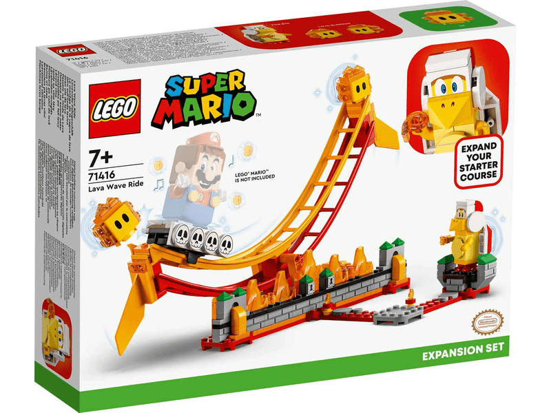 LEGO Super Mario™ Lávahullám-lovaglás kiegészítő szett