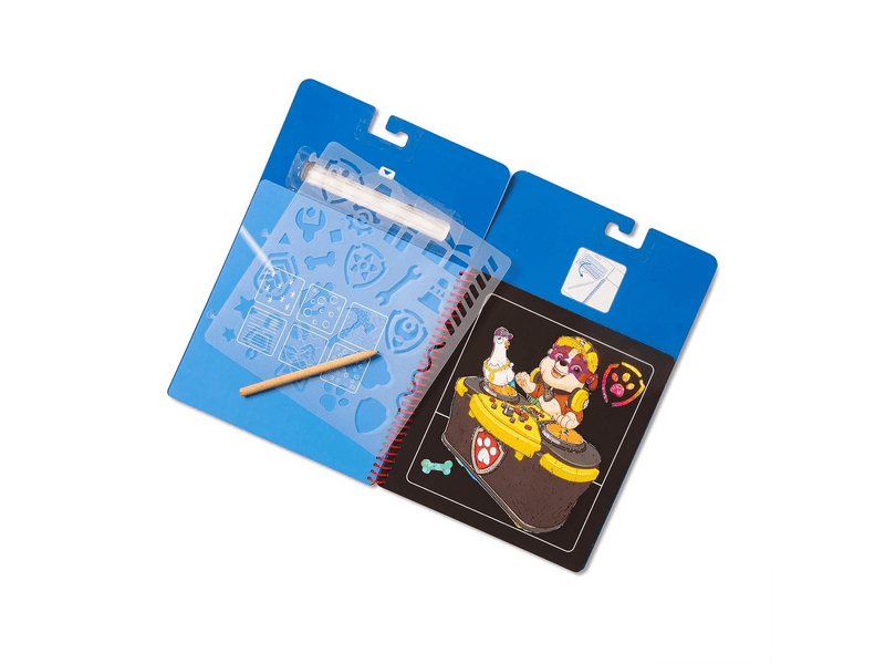 Melissa & Doug kreatív játék, képkarc, mancs őrjárat - Chase