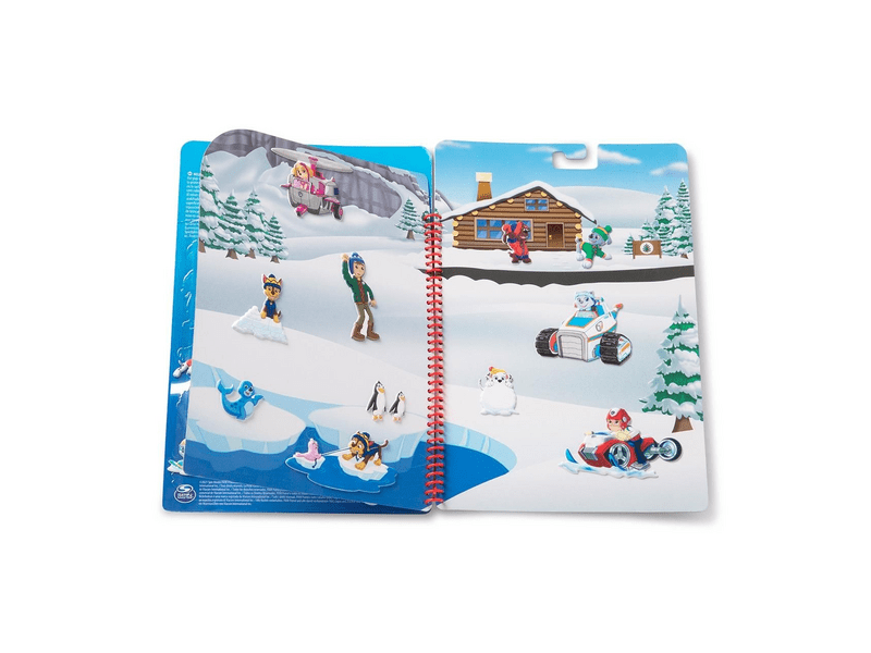 Melissa & Doug kreatív játék, pufi matrica füzet, mancs őrjárat - Jake és a hegy