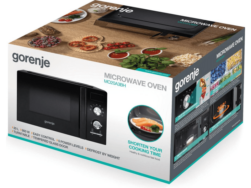 Gorenje MO20A3BH Mikrohullámú sütő