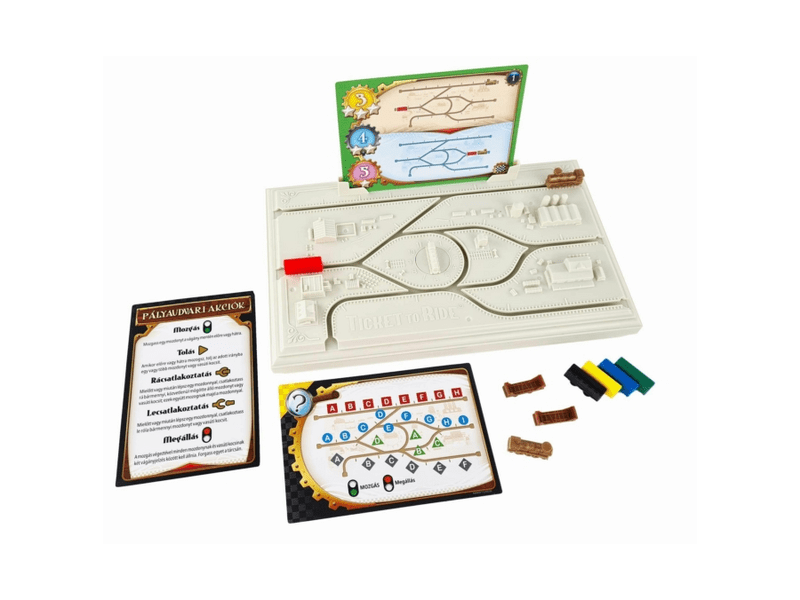 LogiQuest: Ticket to Ride társasjáték (ASM 34653)