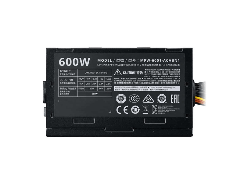 TÁP Elite V3 600W - MPW-6001-ACABN1-EU