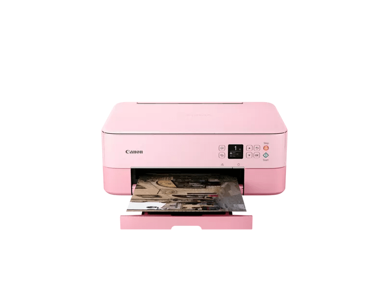 Canon PIXMA TS5352A Tintasugaras Multifunkciós Nyomtató, Rózsaszín