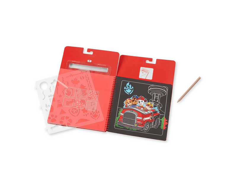 Melissa & Doug kreativna igračka, grebalica, šapa patrola - Marshall