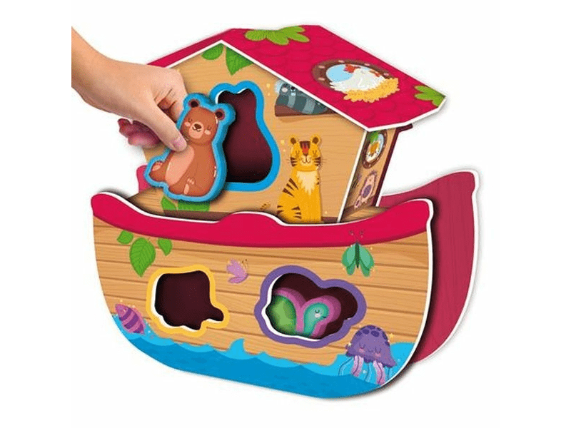 Montessori baby állatos formaberakó (LIS 96893)