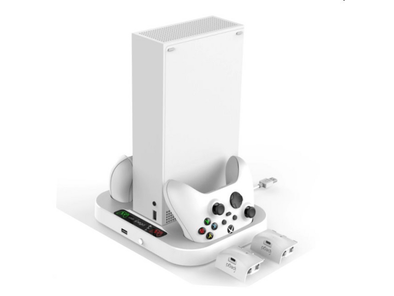 iPega XBS012 Xbox Series S dokkolóállomás és 2db akkumulátor