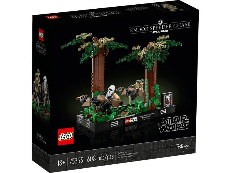 LEGO® Star Wars™ Endor™ sikló üldözés dioráma