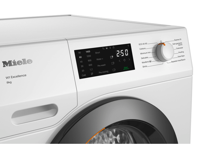 Miele WED035WCS Elöltöltős mosógép, 8kg