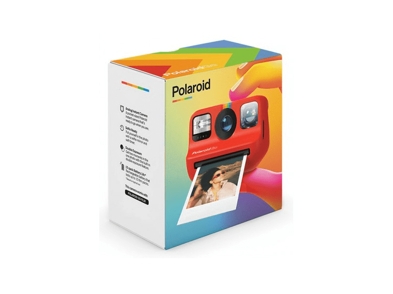 Polaroid Go kamera, piros