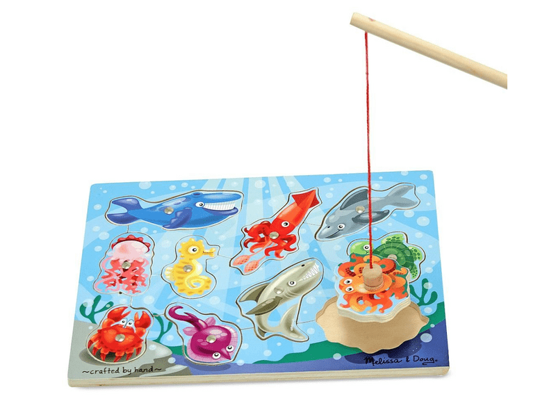Melissa & Doug fa készségfejlesztő játék, mágneses horgászat