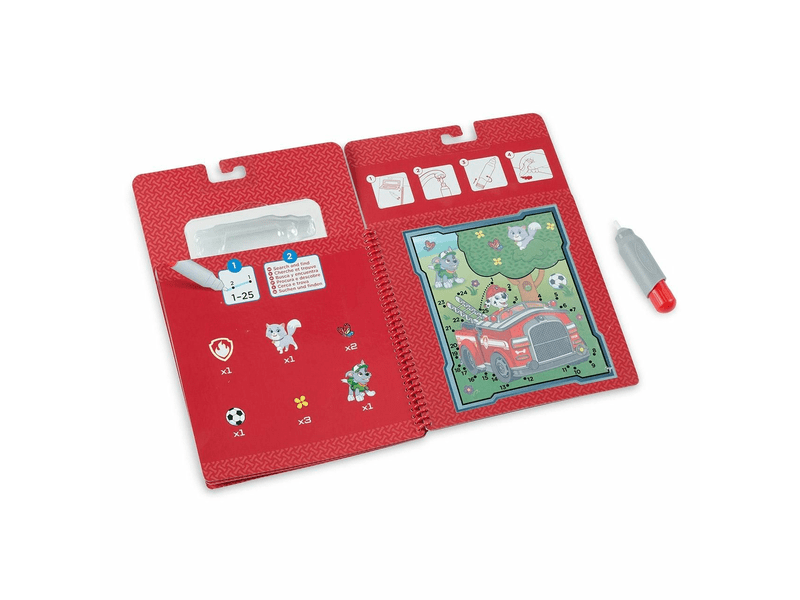 Kreatív játék rajzolás vízzel: Mancs őrjárat- Marshall