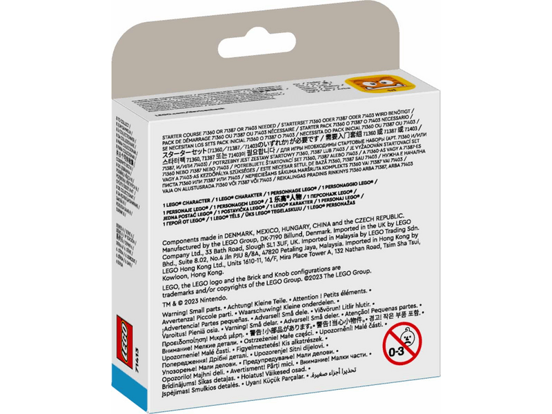 LEGO Super Mario™ Karaktercsomagok (71413, többféle,1db)